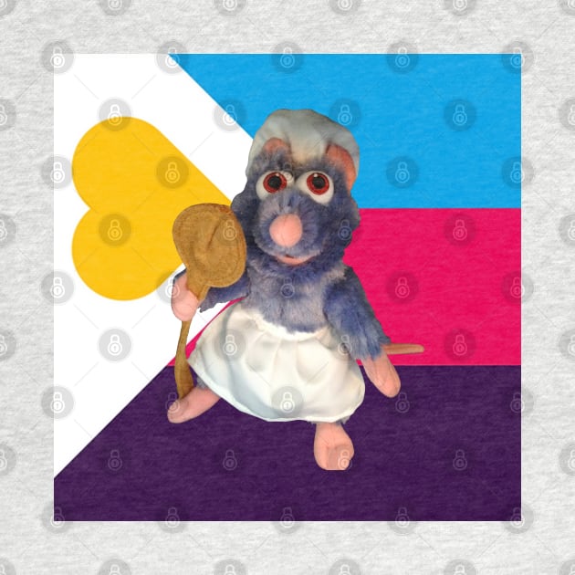 Ratatouille Polyamorous Rights (new flag) by casserolestan